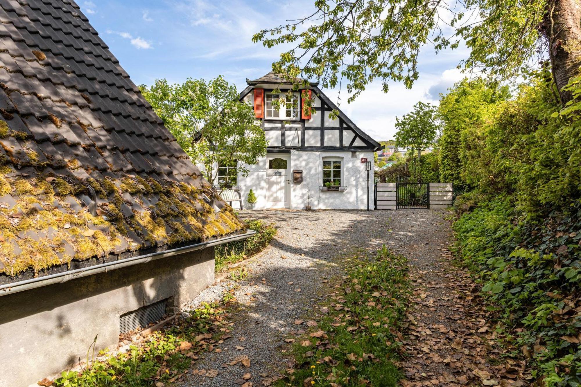 Fachwerk-Ferienhaus 1764 Eslohe Dış mekan fotoğraf