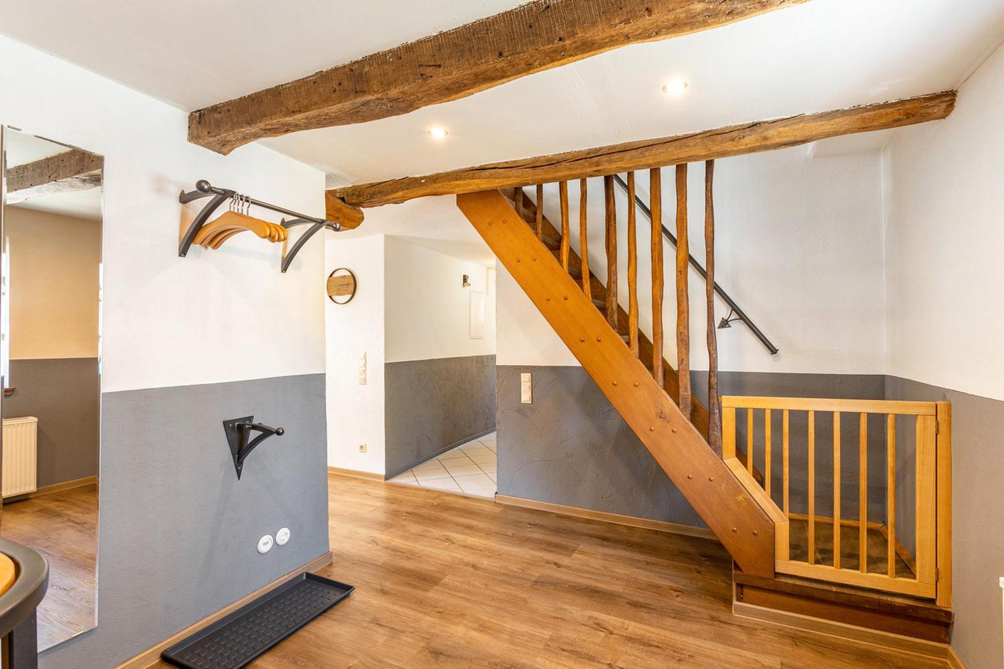 Fachwerk-Ferienhaus 1764 Eslohe Dış mekan fotoğraf